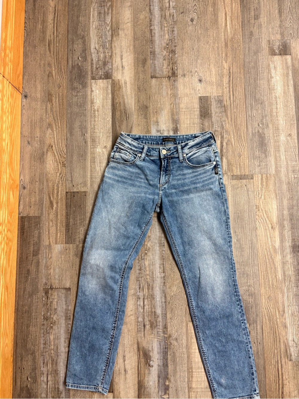 Classic Blue men's silvers - Comfortable Mid-Rise Fit